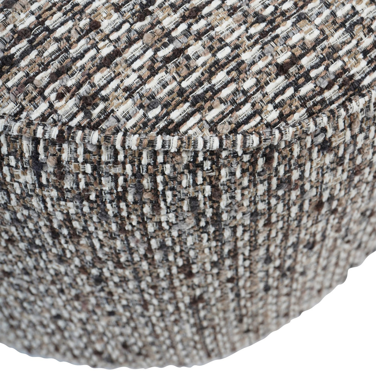 Tamsin Textured Slub Swivel Chair Mocha