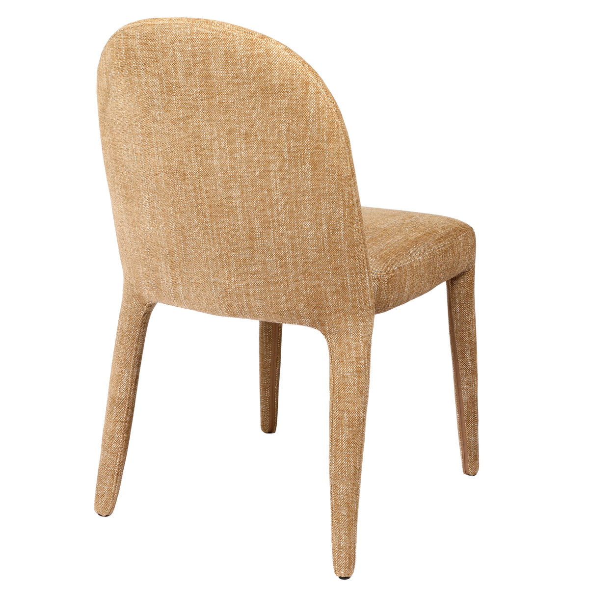 Lennox Pair of Upholstered Dining Chairs in Wheat