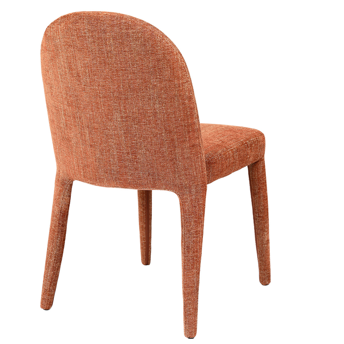 Lennox Pair of Upholstered Dining Chairs in Brown