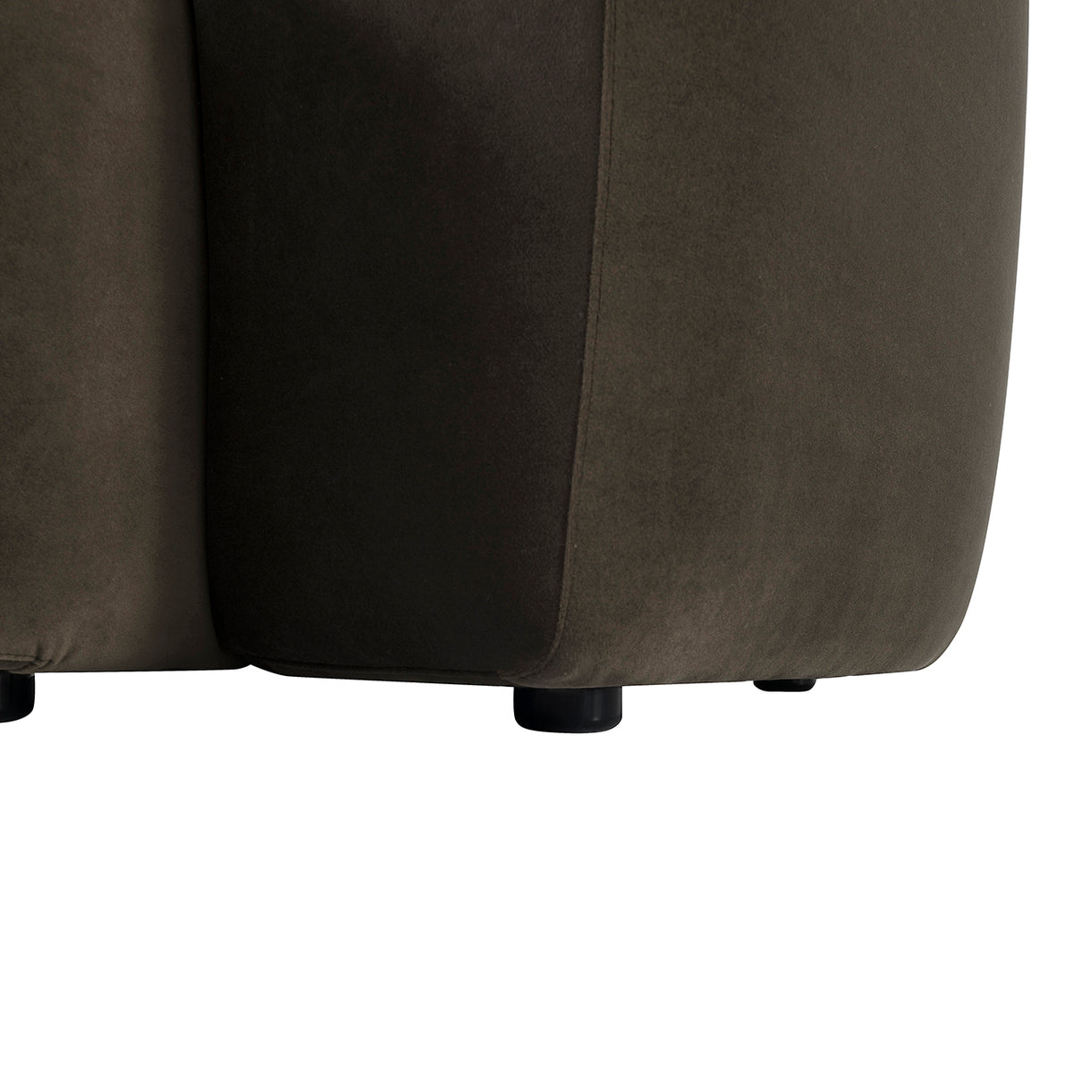Seaton Sofa In Brown Velvet