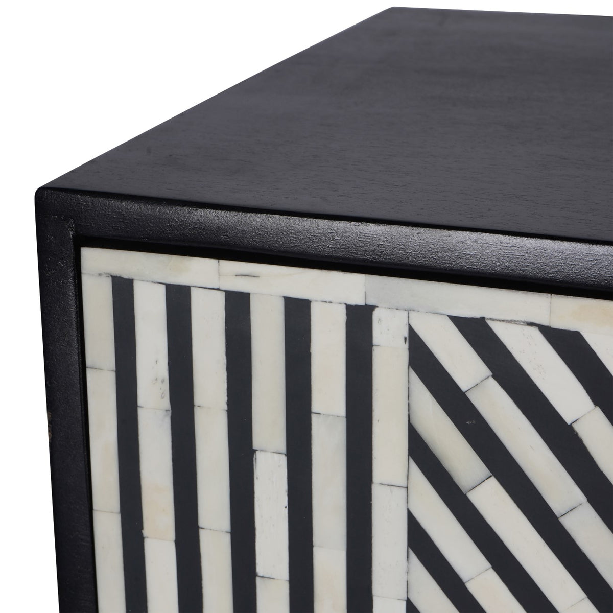 Stanton Bone Inlay Tall Storage Cabinet