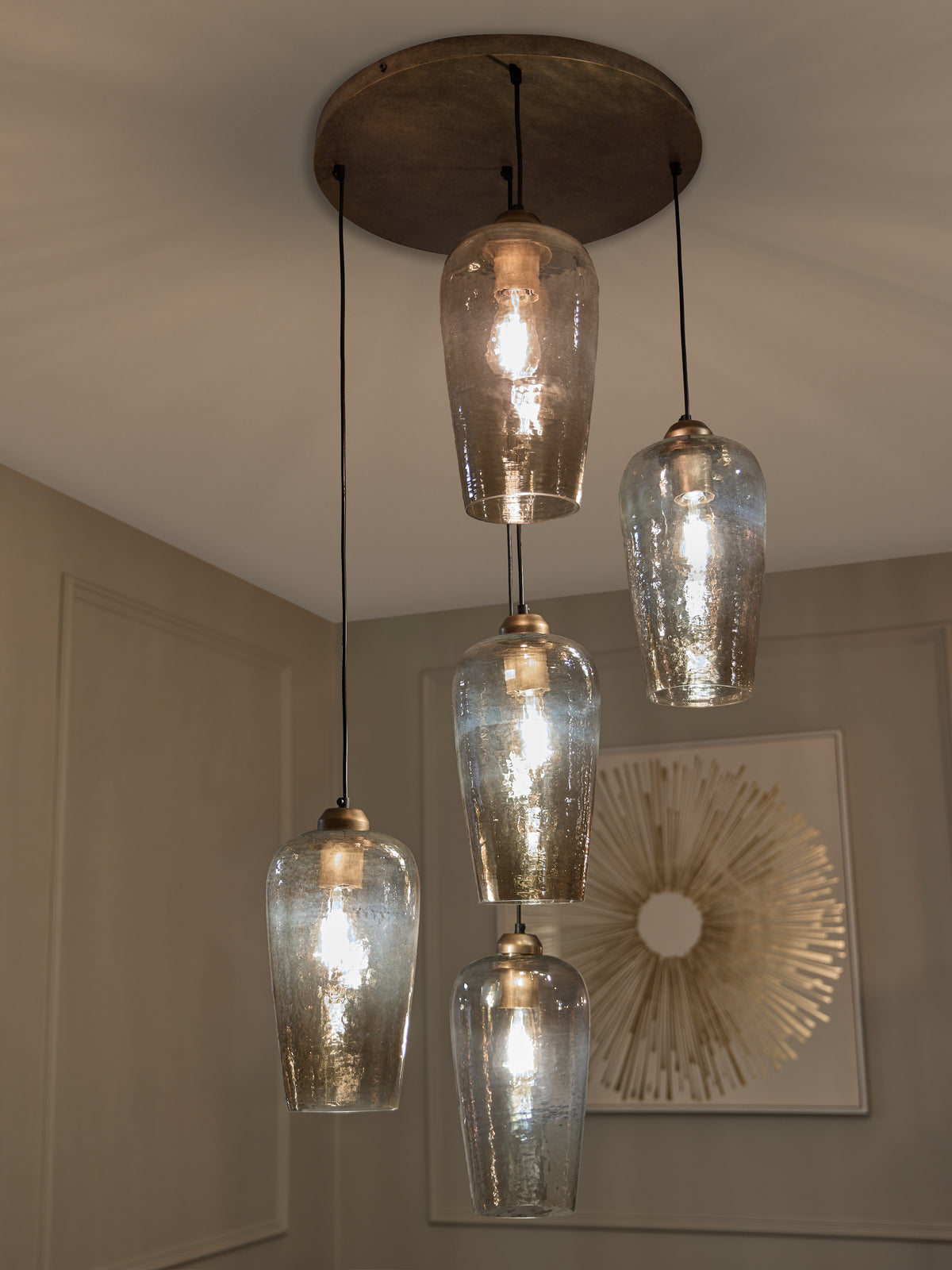 Saville 5 Light Cluster Pendant