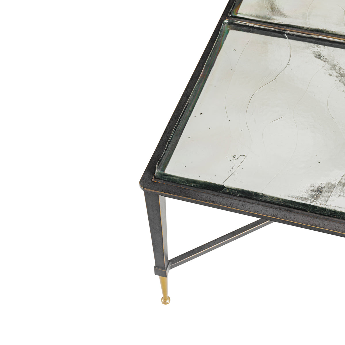 Rosalind Square Glass Coffee Table