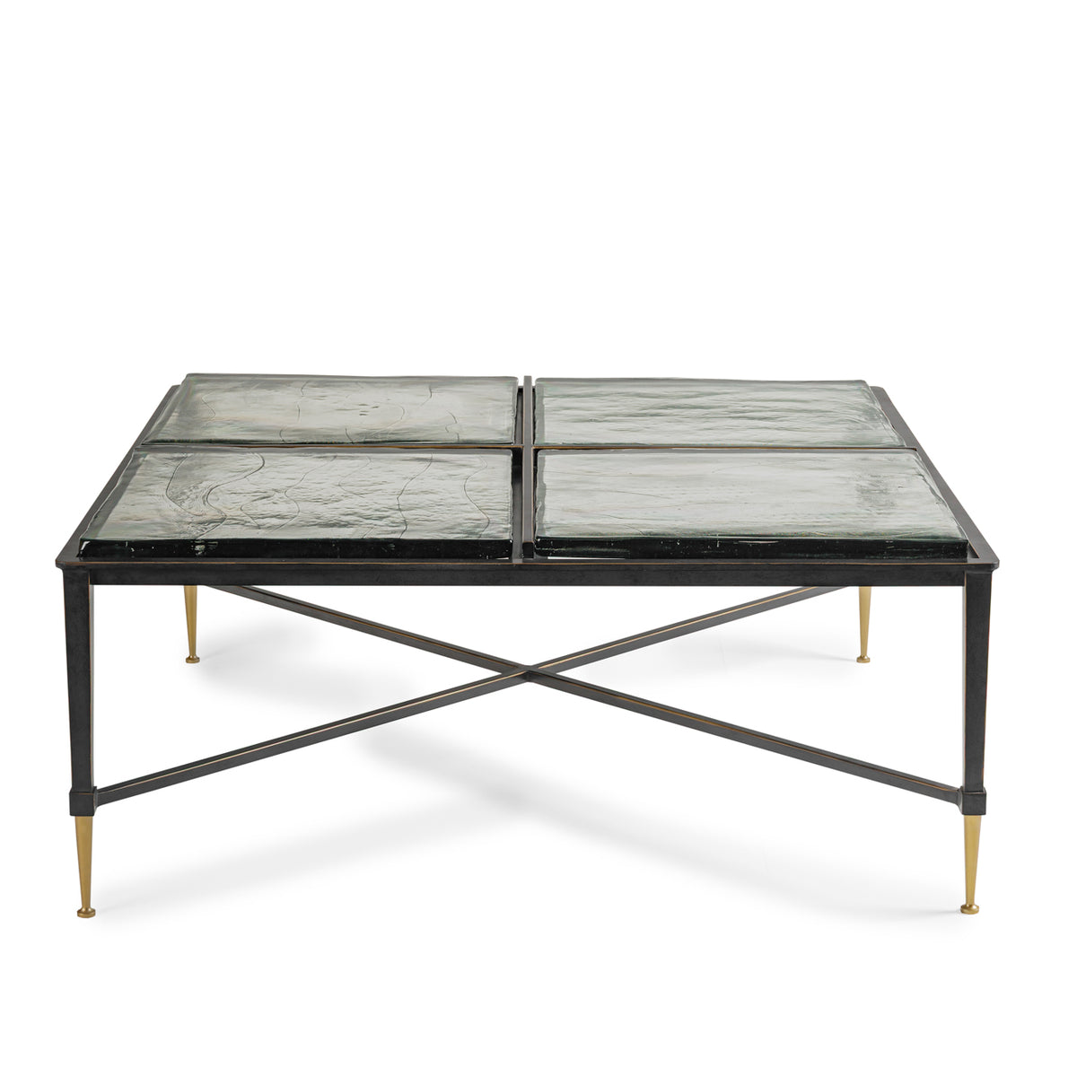 Rosalind Square Glass Coffee Table