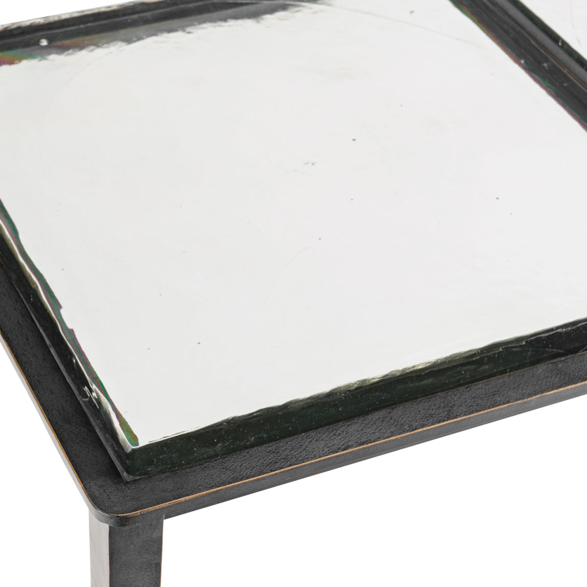 Rosalind Square Glass Console Table