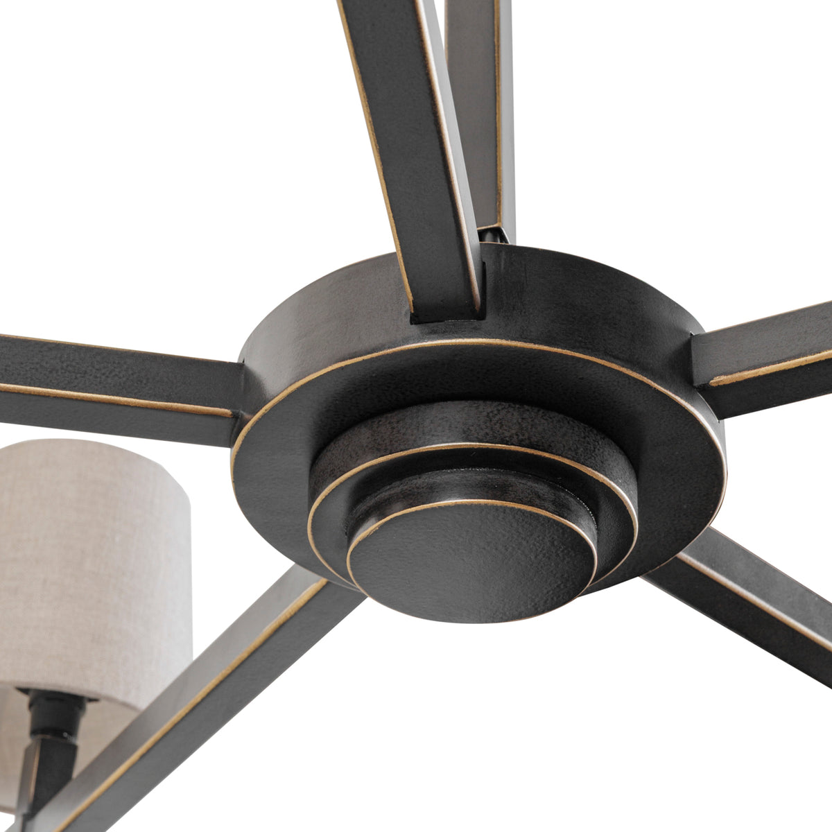 Rosalind 5 Light Pendant with Shades