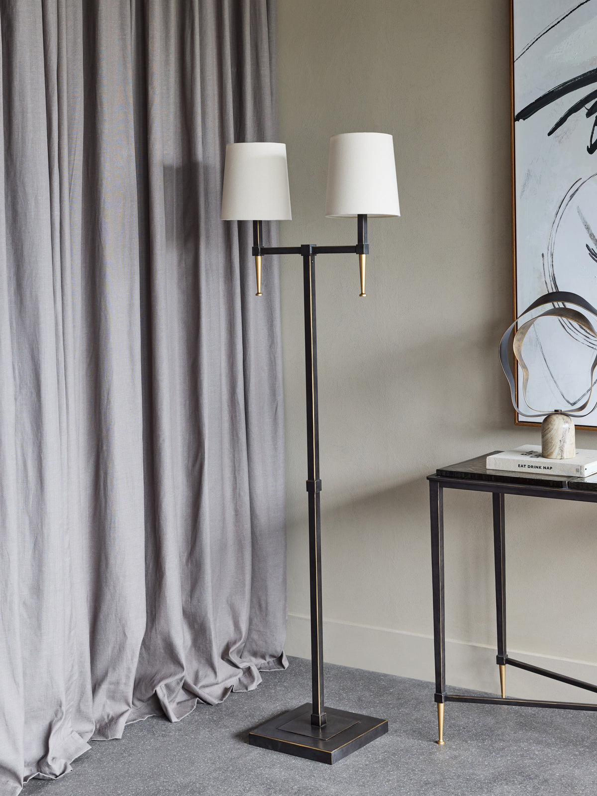 Rosalind Floor Lamp with Shades