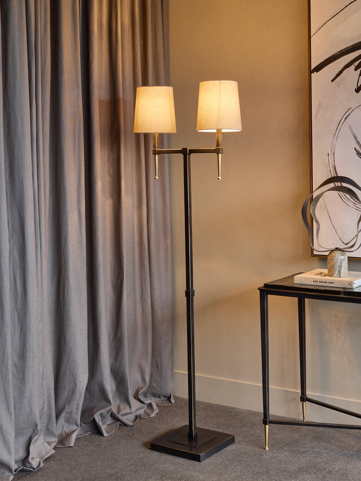 Rosalind Floor Lamp with Shades