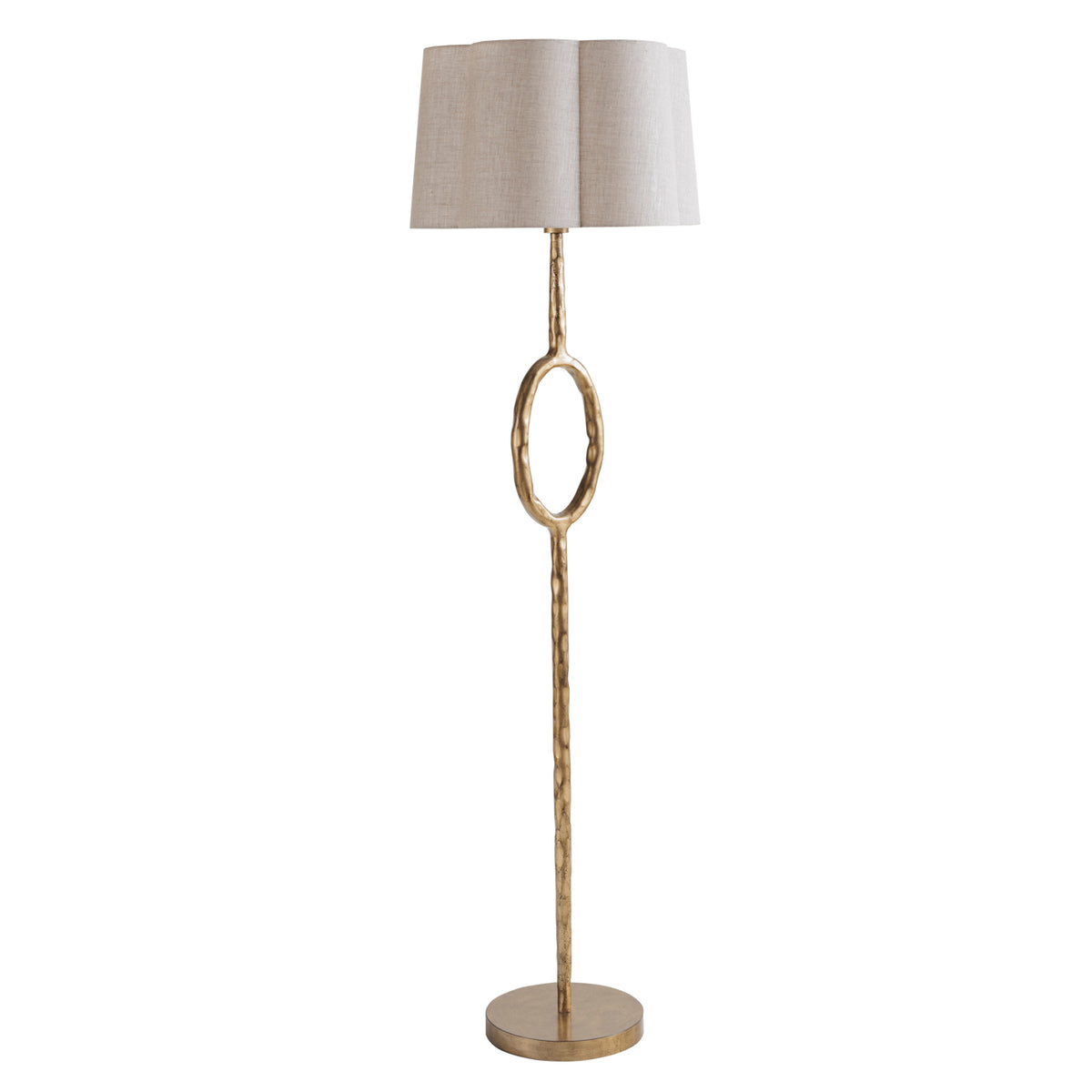 Paxton Floor Lamp with Linen Shade