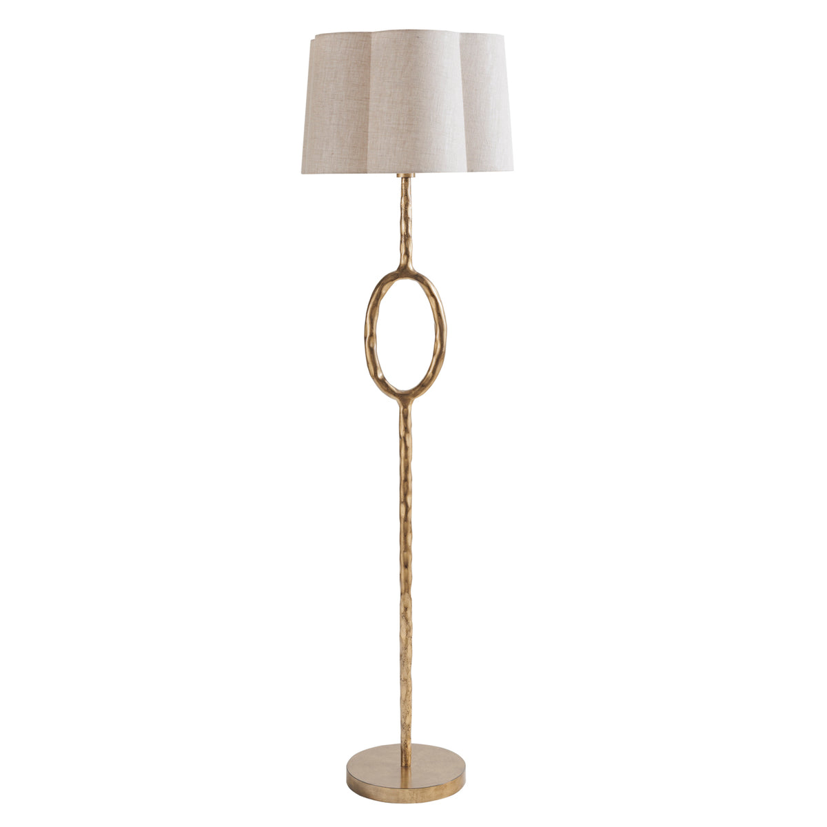 Paxton Floor Lamp with Linen Shade