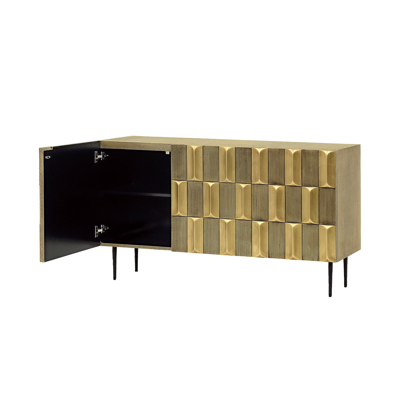 Metalic Brass Sideboard