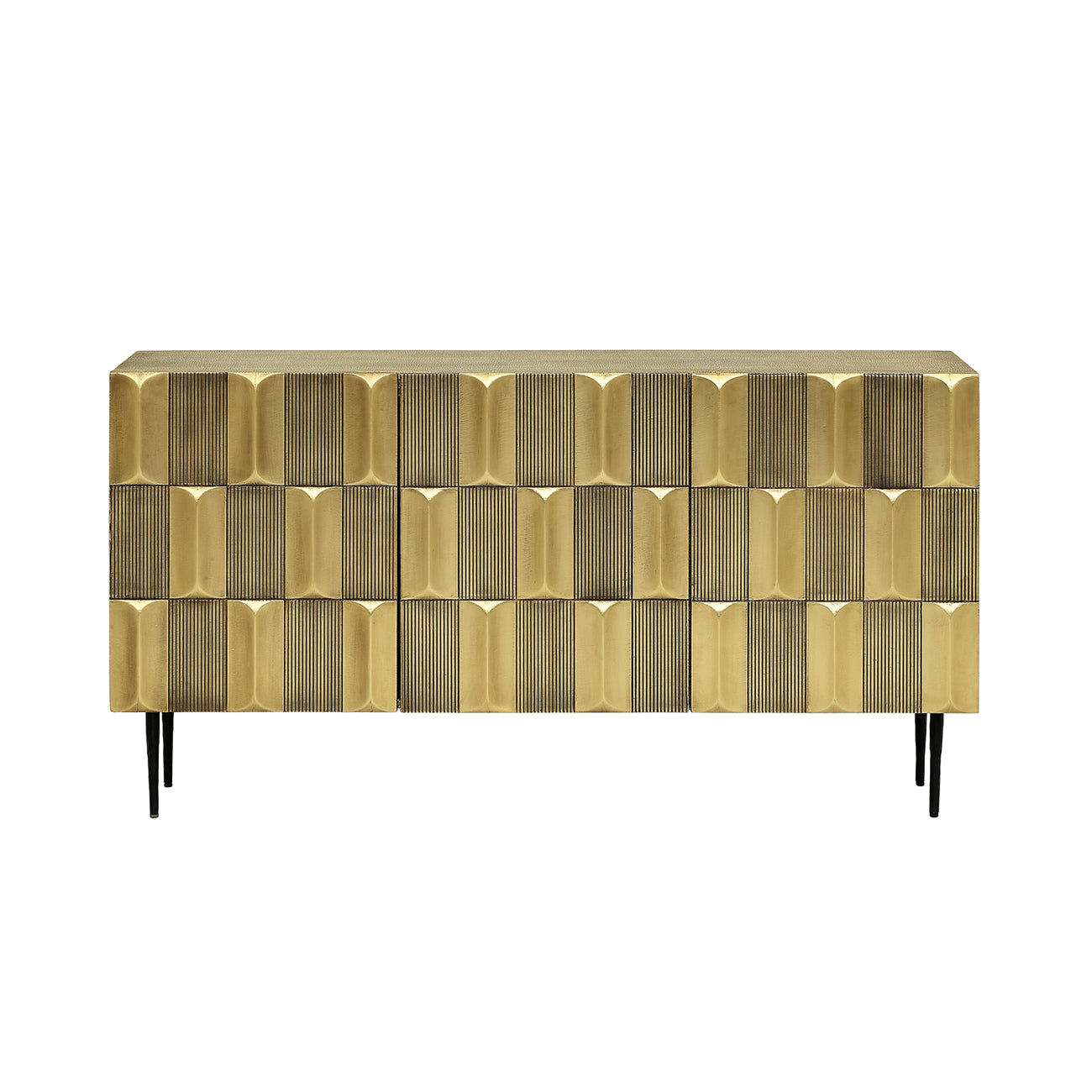 Metalic Brass Sideboard