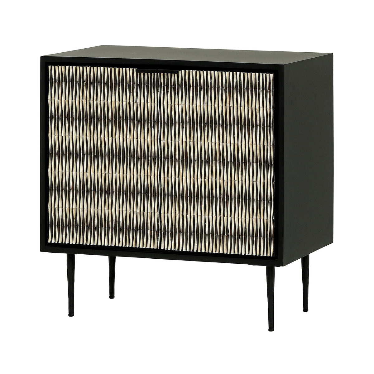 Newbury Bone Inlay 2 Door Cabinet
