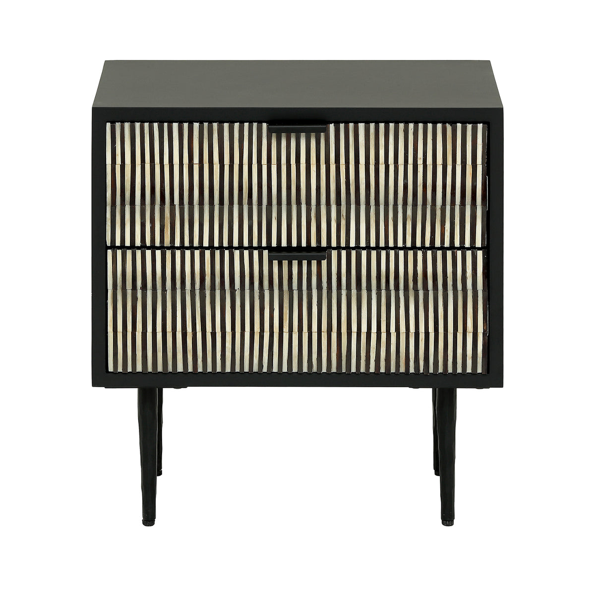 Newbury Bone Inlay Bedside