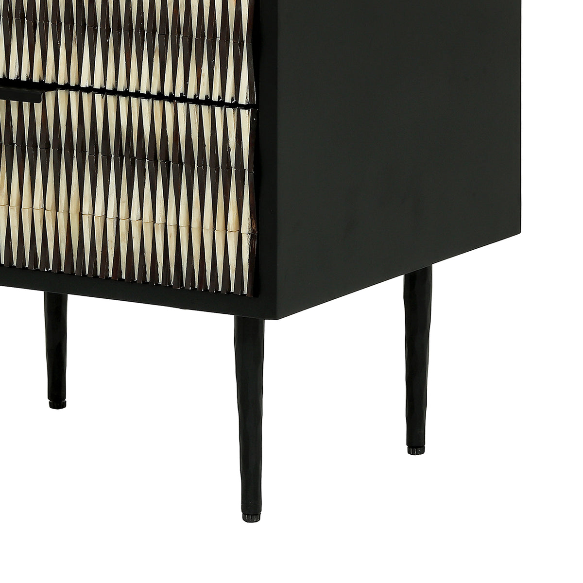 Newbury Bone Inlay Bedside