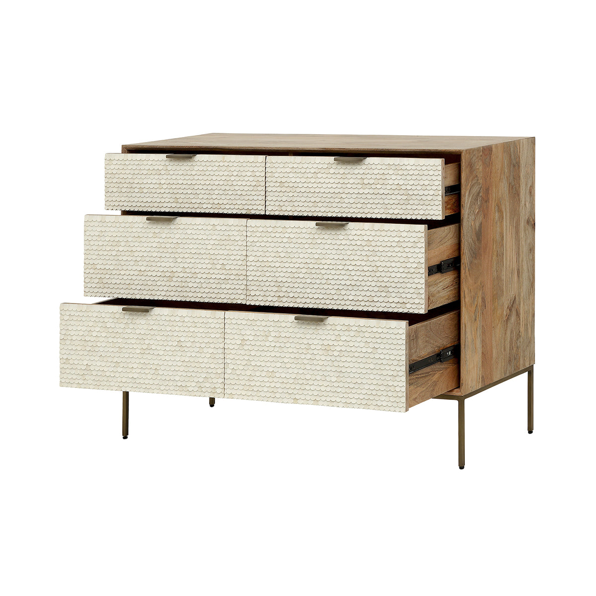 Ravenna Bone Inlay Chest of Drawers