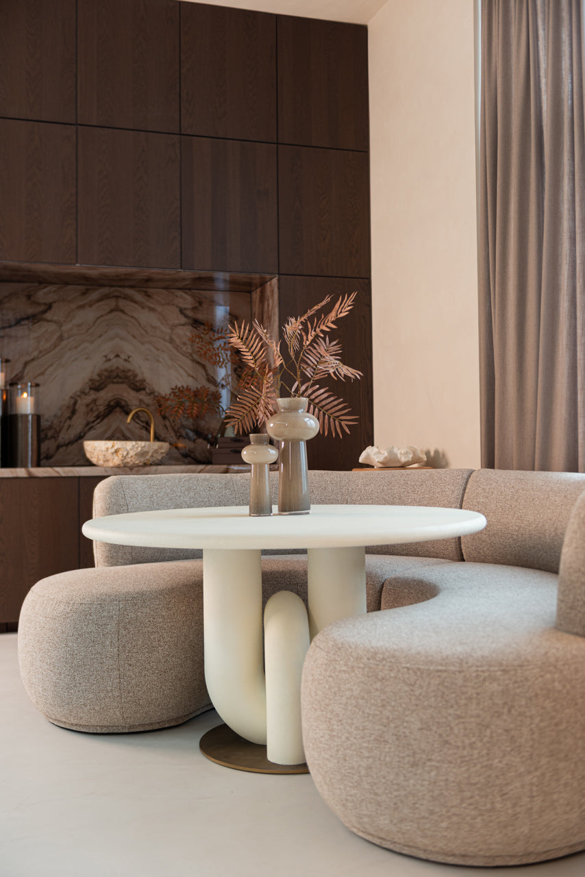 Winslet White Dining Table
