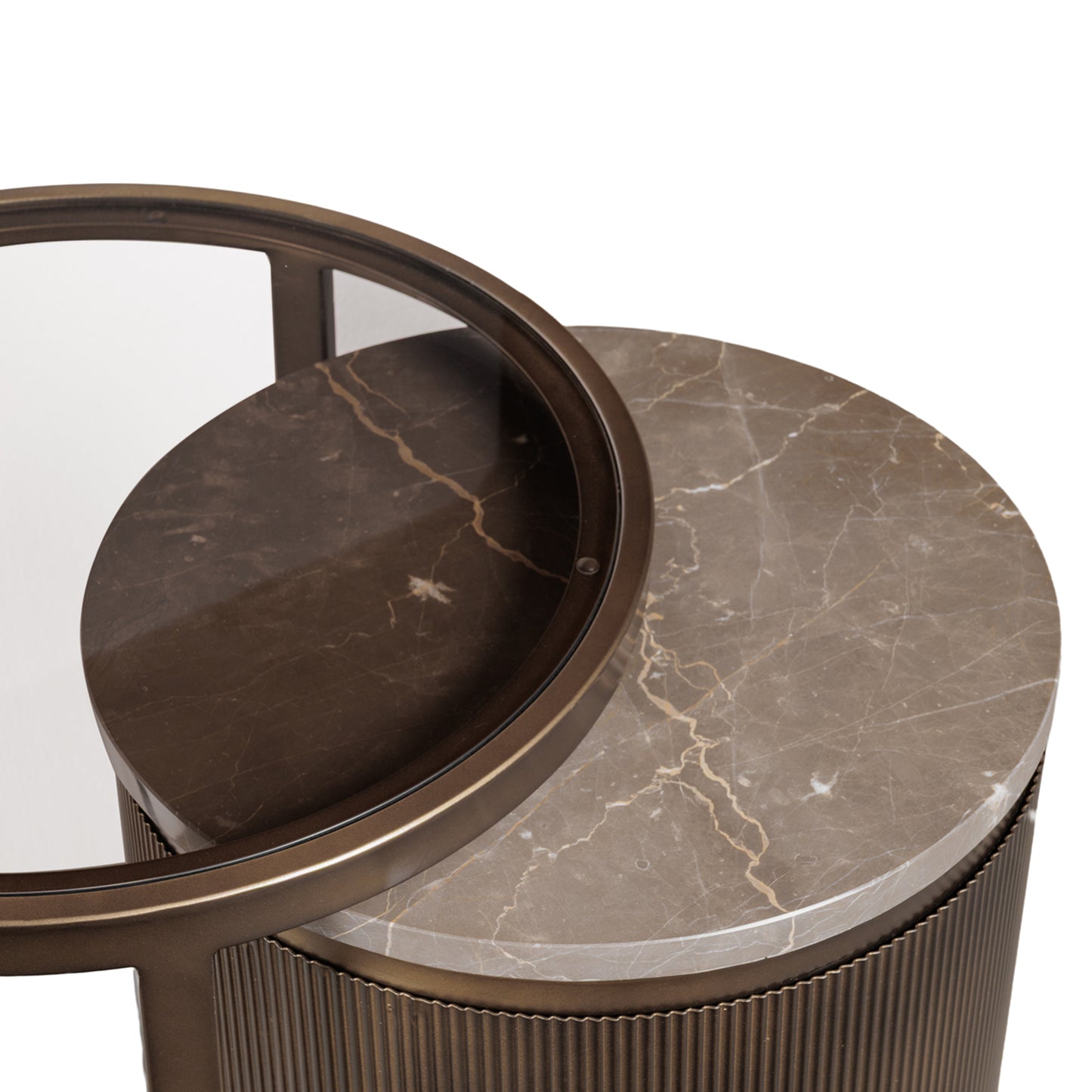 Monte Carlo Gold Side Table