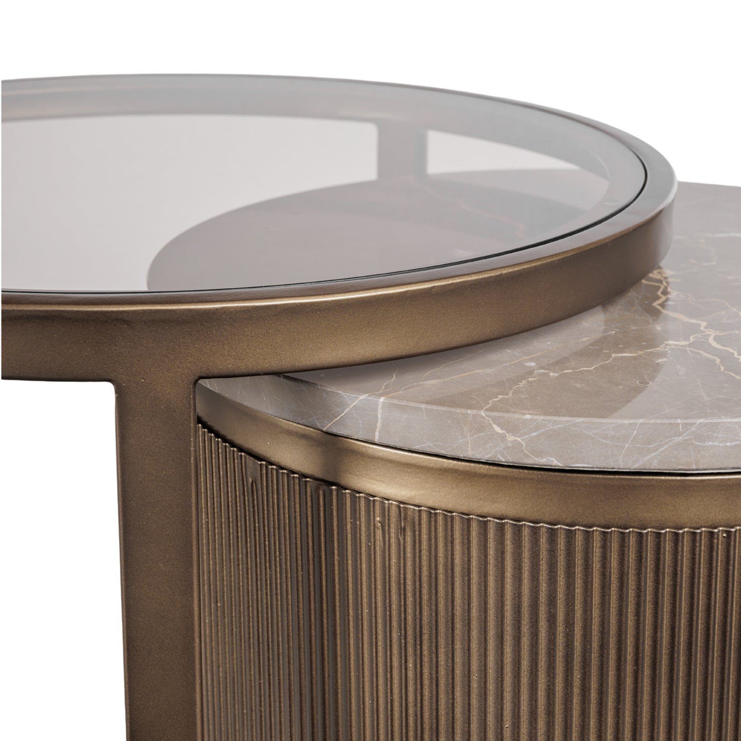 Monte Carlo Gold Side Table
