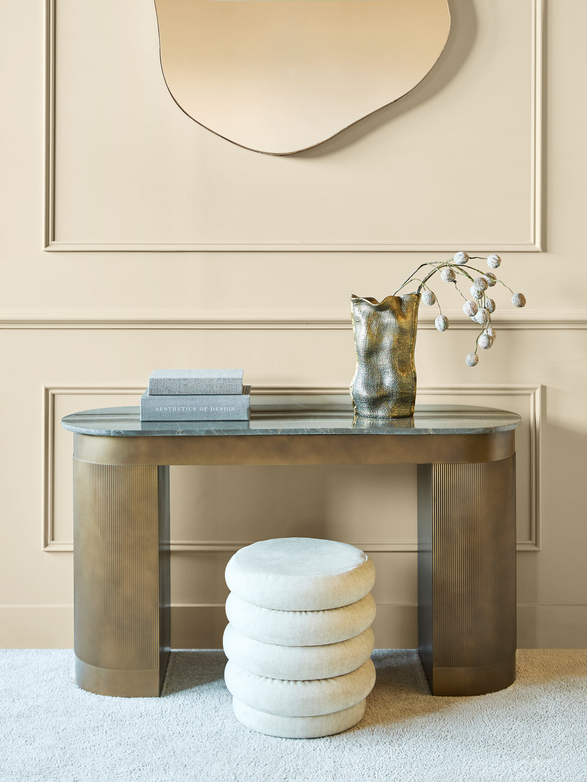 Monte Carlo Royal Gold Study Desk