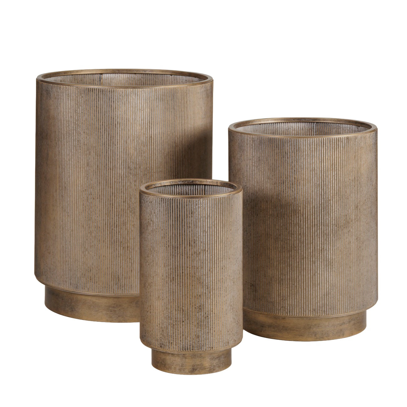 Monte Carlo Set of 3 Floor Planters