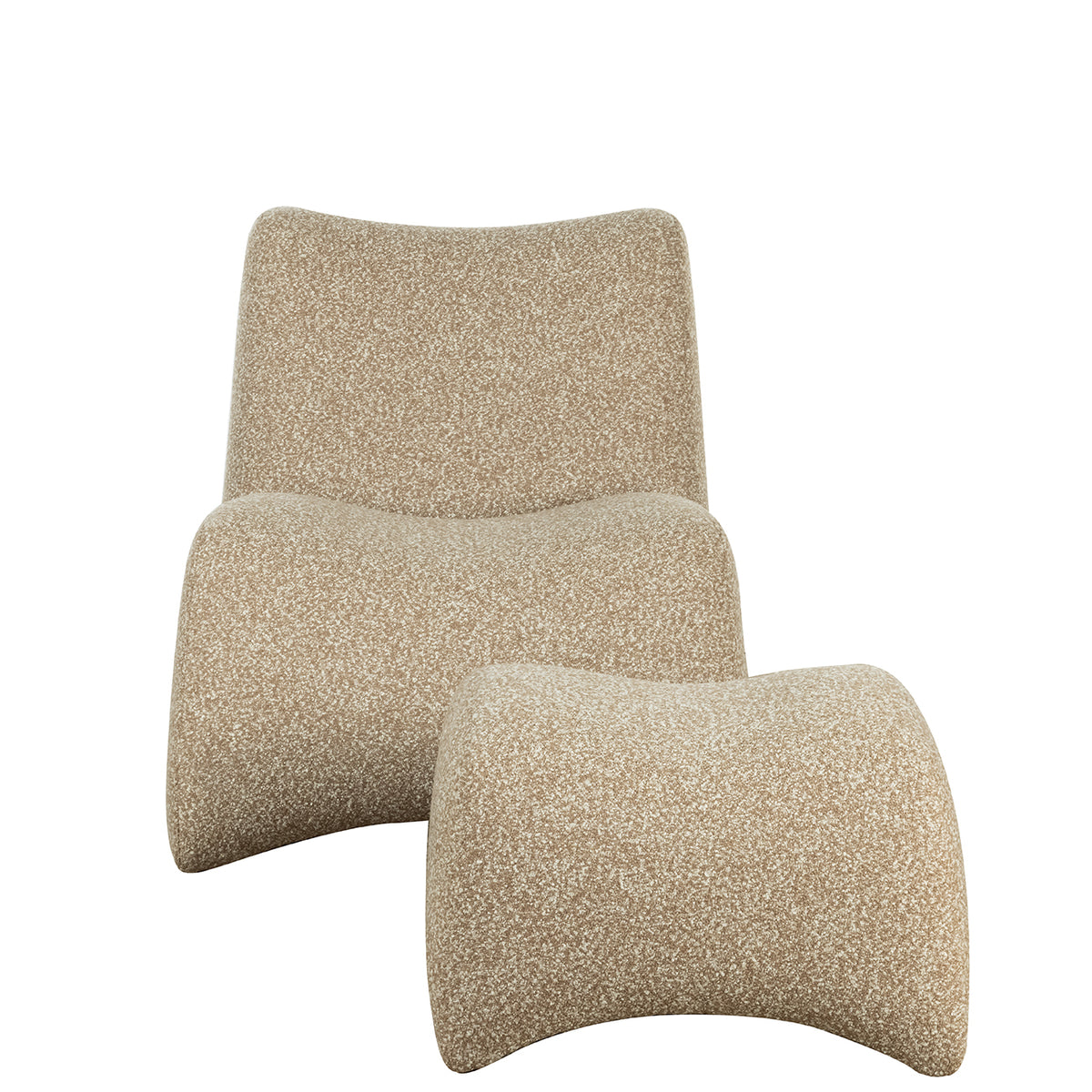 Radley Upholstered Occasional Chair and Stool