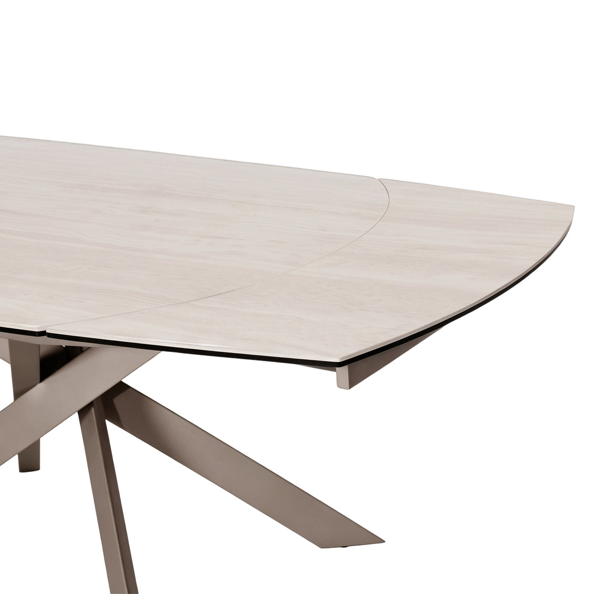 Ludlow Extendable Dining Table Warm Stone