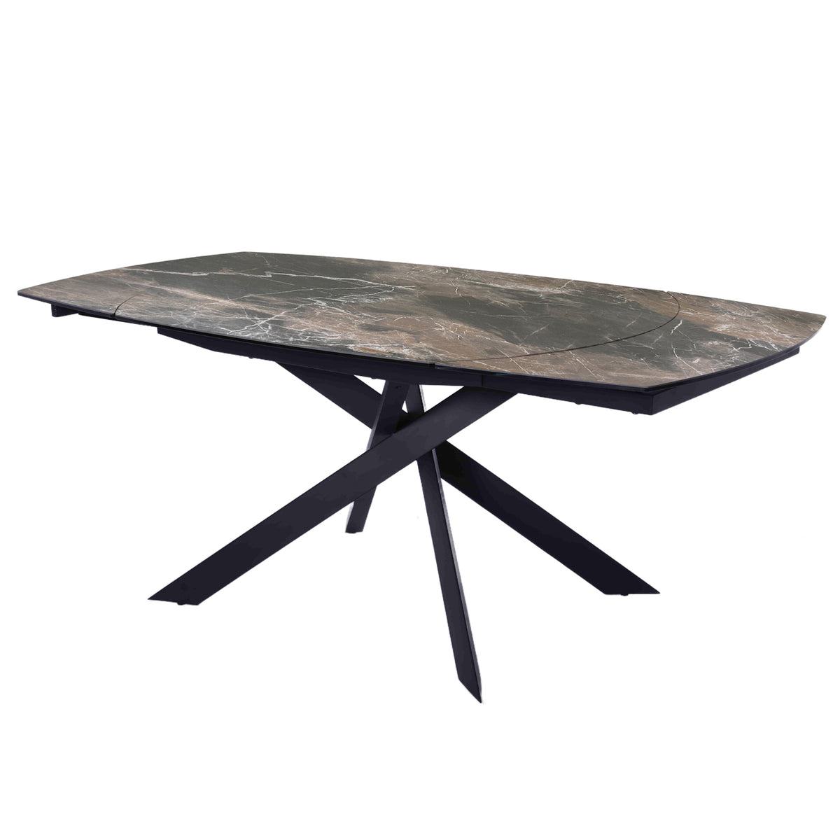 Ludlow Extendable Dining Table Smoked Stone