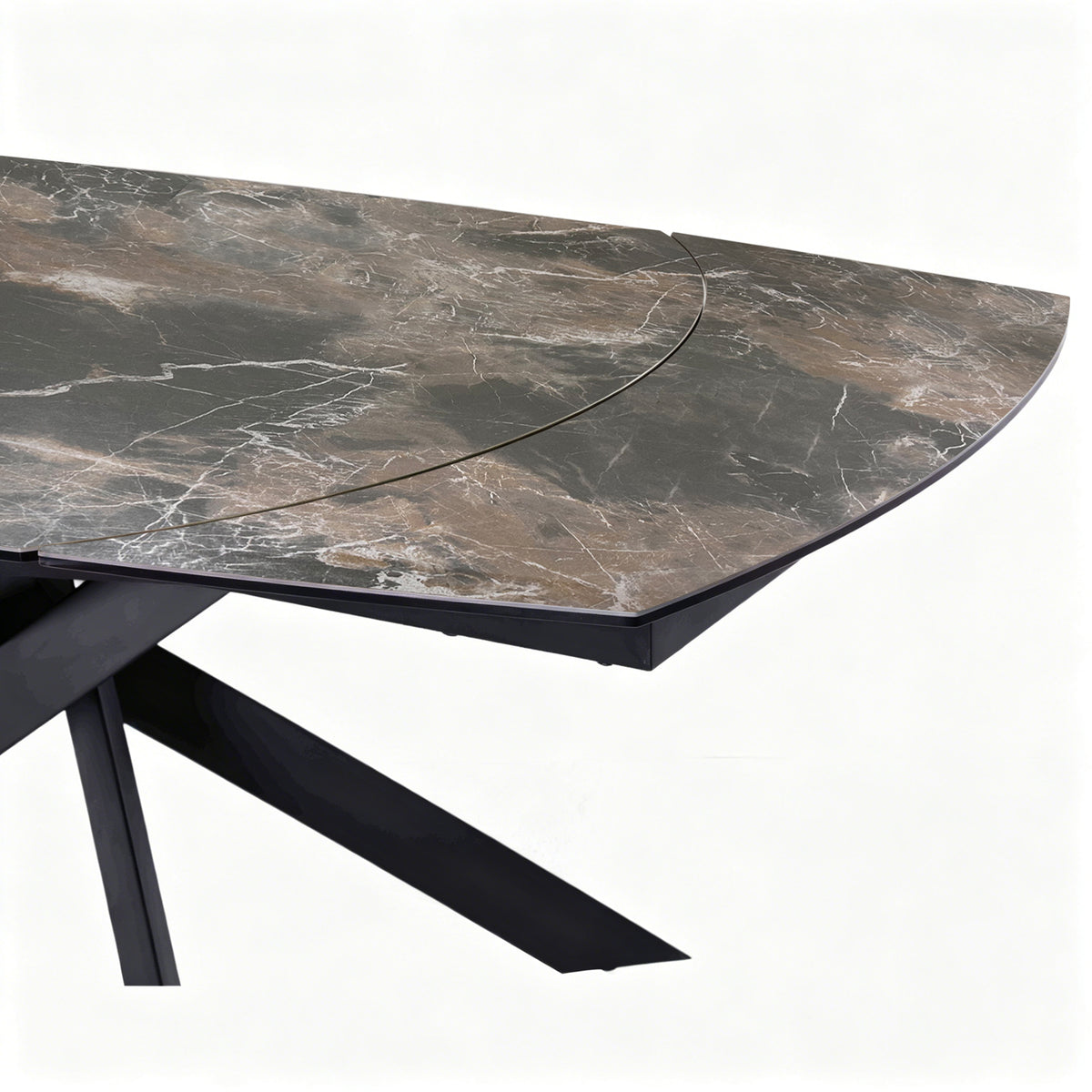 Ludlow Extendable Dining Table Smoked Stone