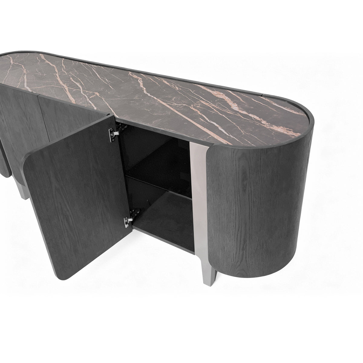Lyndon Sideboard Deep Charcoal