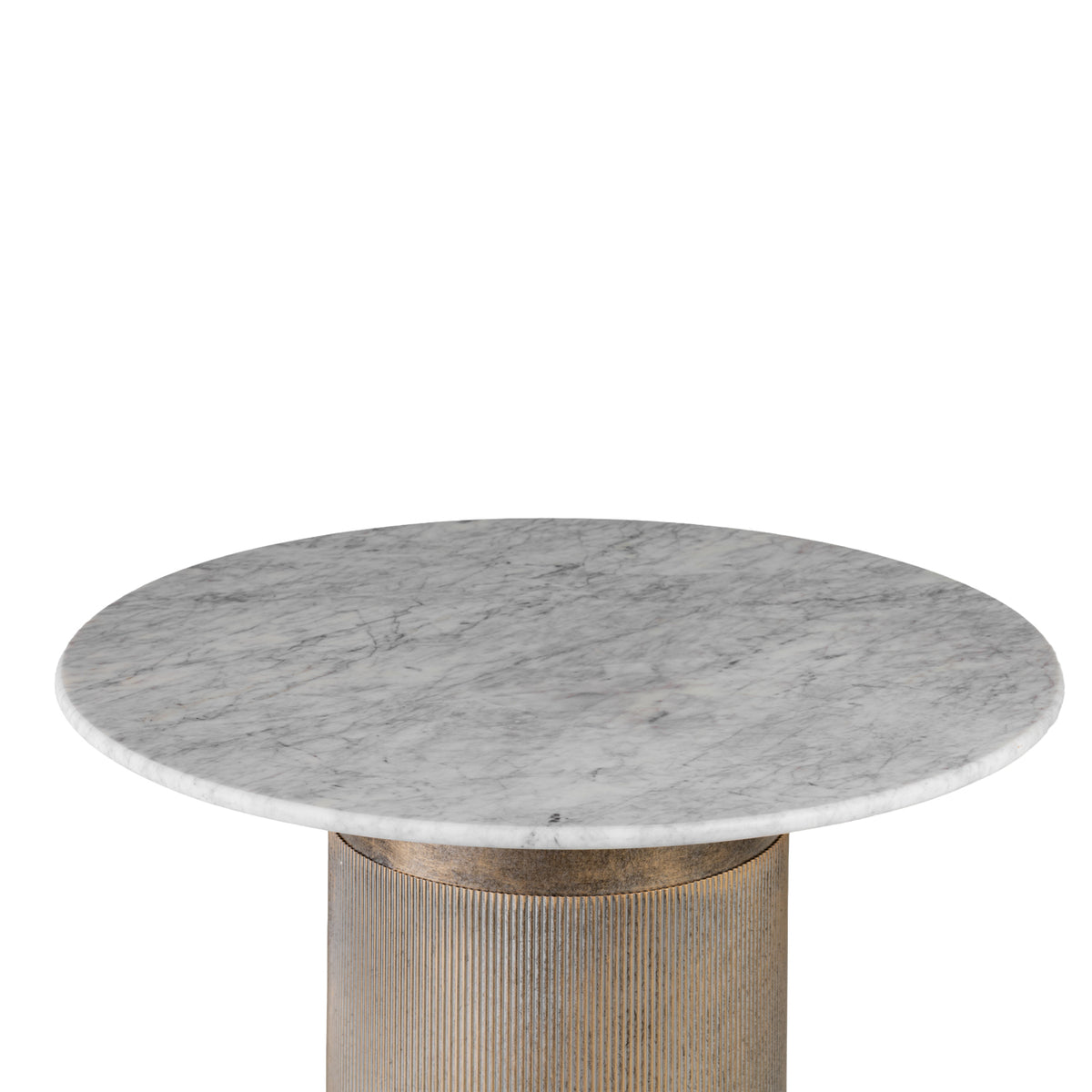 Monte Carlo Aged Gold Bistro Table