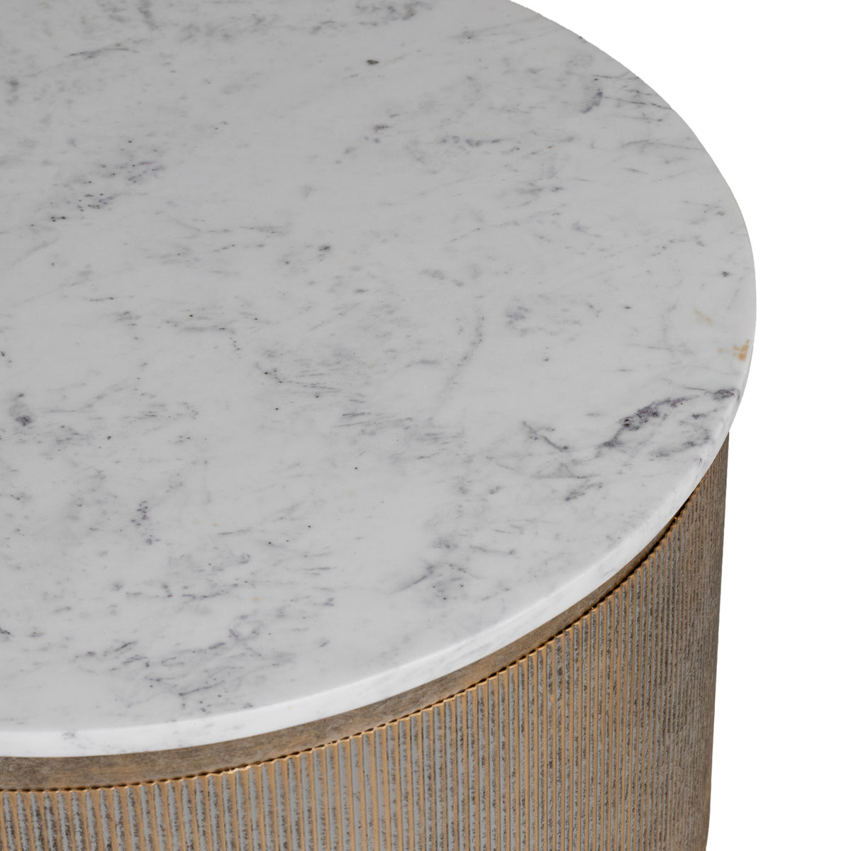 Monte Carlo Aged Gold Storage Coffee Table