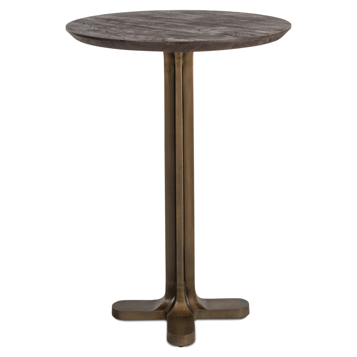Ravello Dark Brown Bar Table 80cm