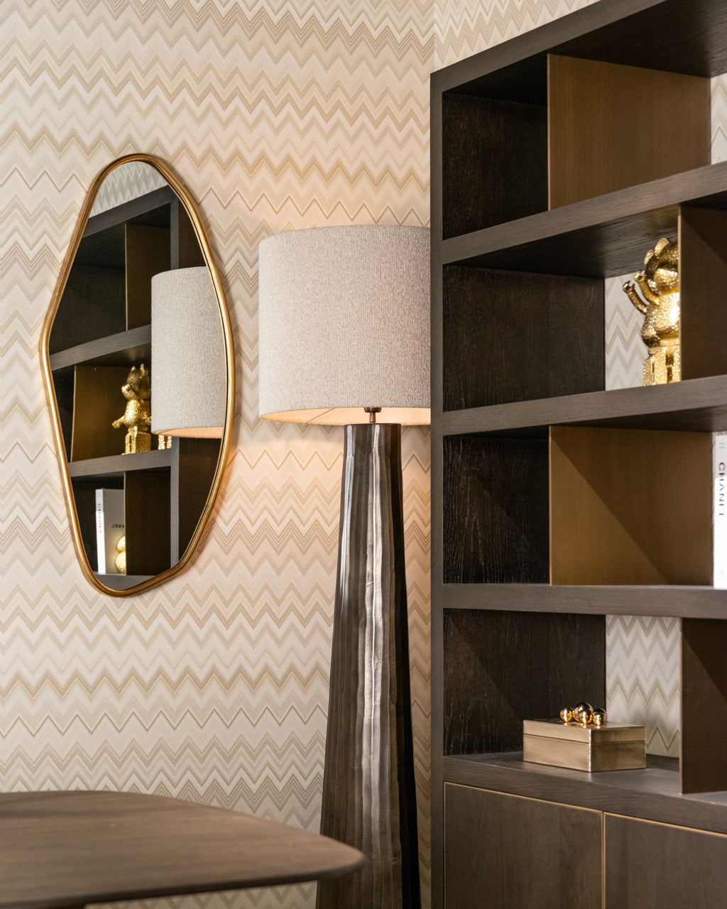 Vellum Bronze Floor Lamp