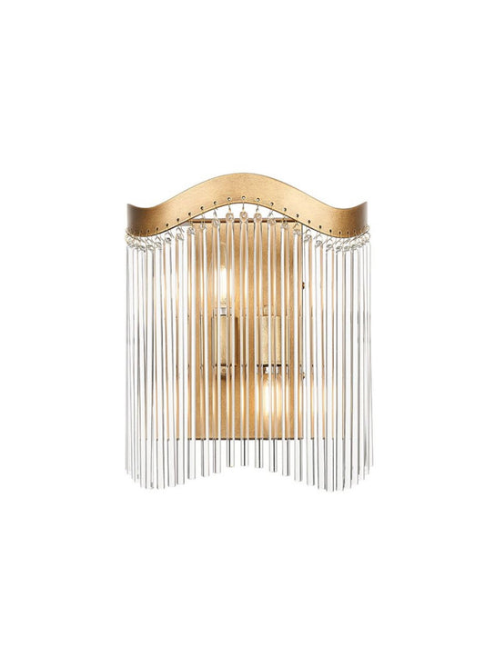 Aged Brass Wall Light