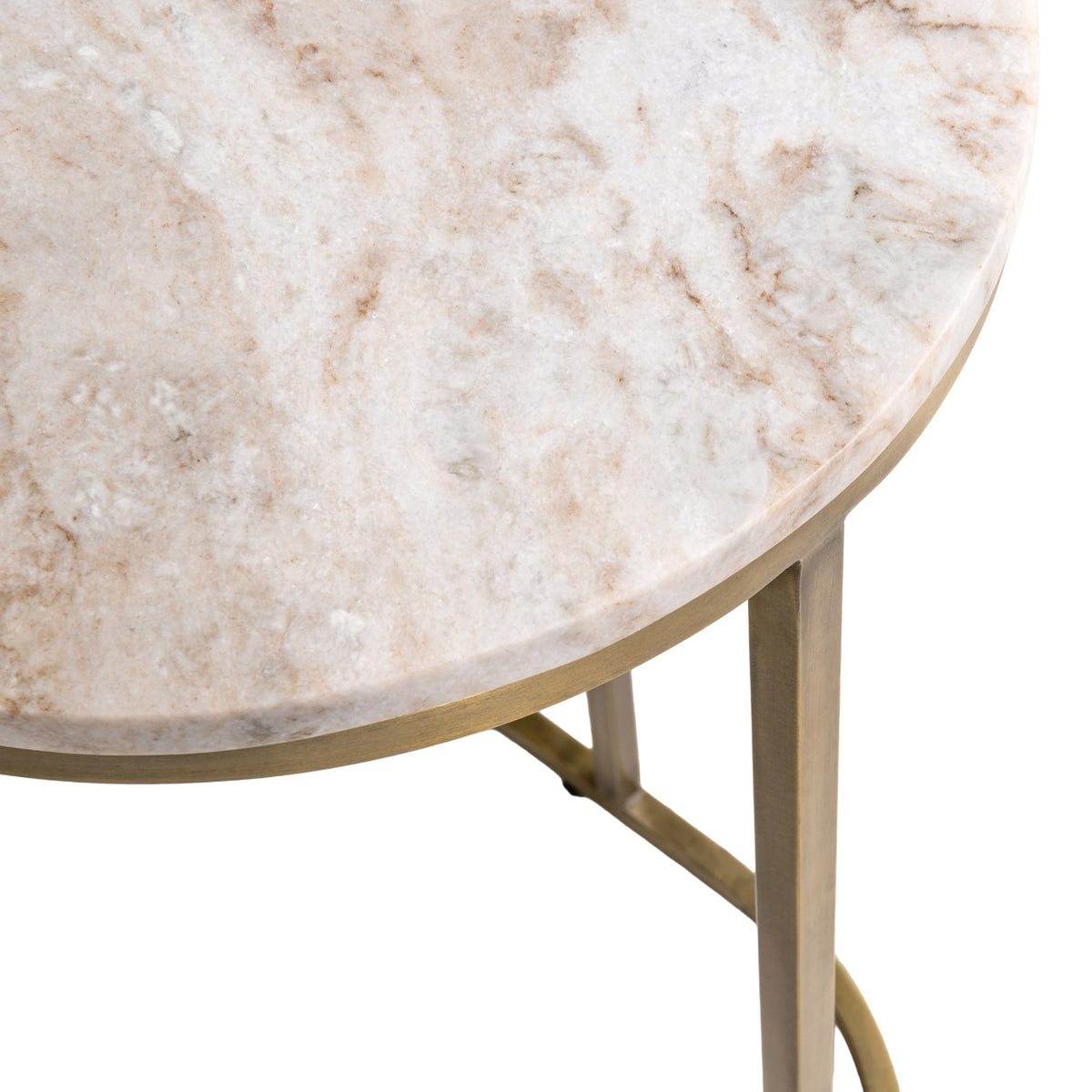 Bodmin Blush Beige Sofa Side Table