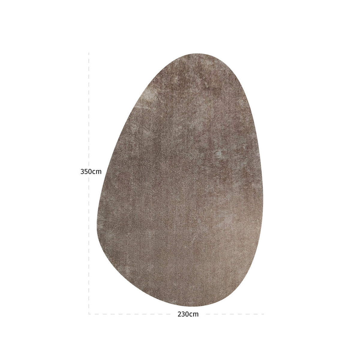 Fern Brown Pebble Rug