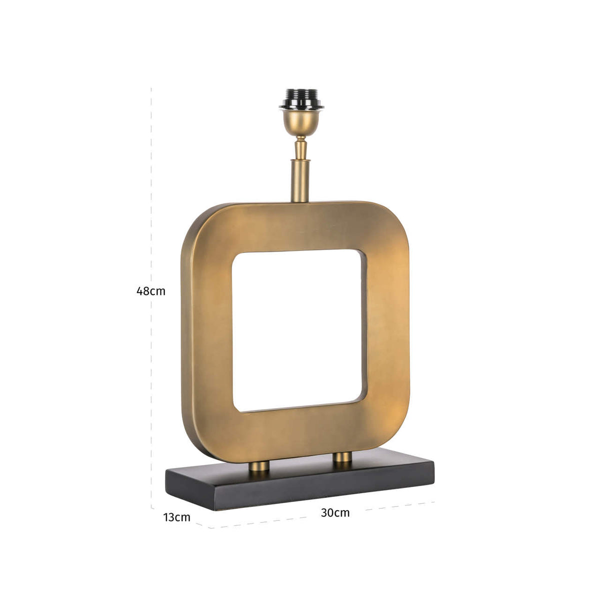 Parkside Antique Brass Table Lamp