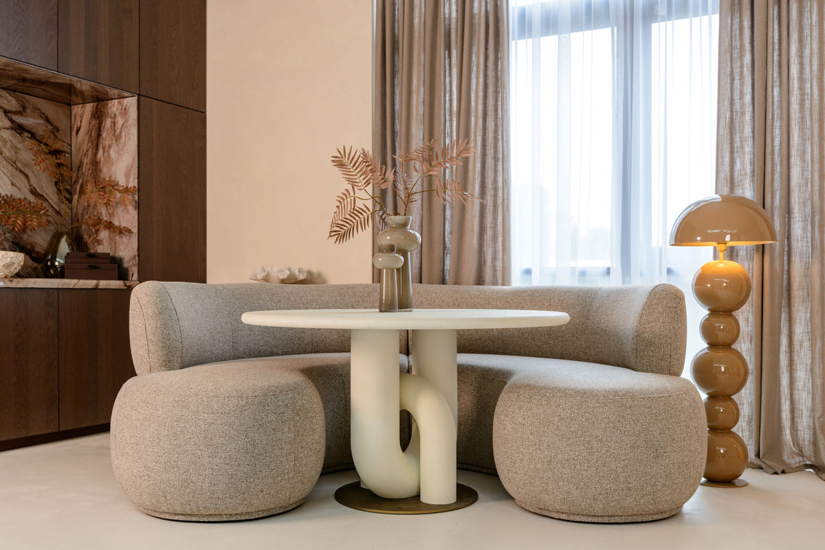 Winslet White Dining Table