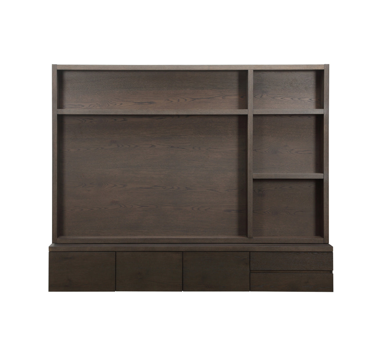 Lacey Brown 3 Door 2 Drawer Media Unit