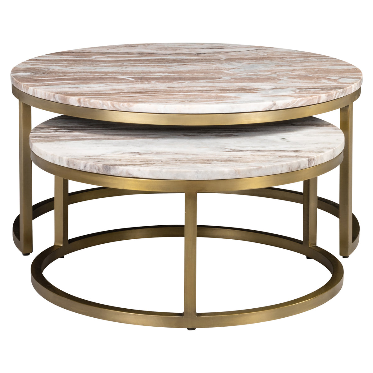 Bodmin Blush Beige Coffee Table Set
