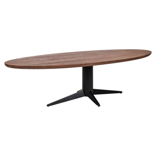 Stamford Spicebrown Oval Dining Table