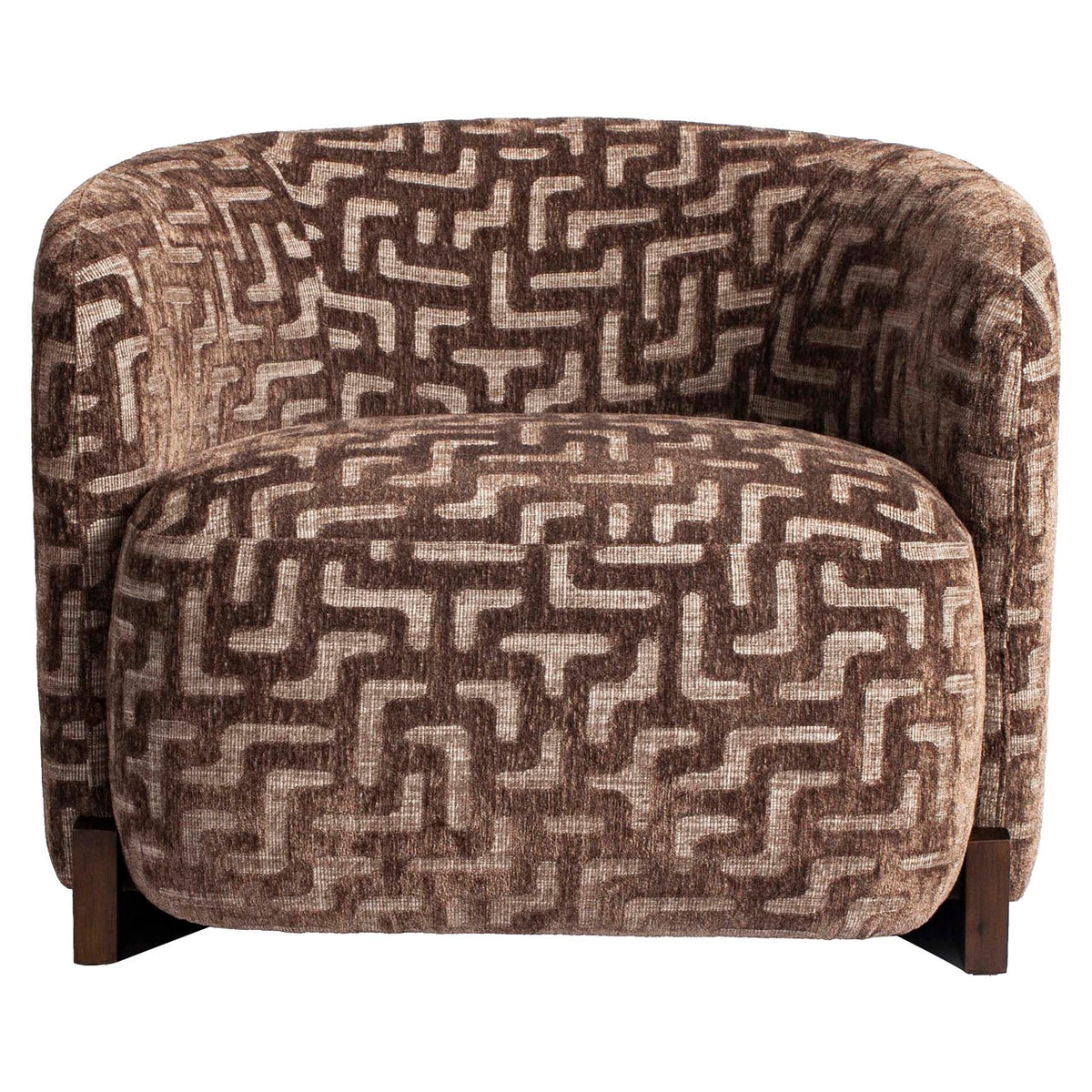 Harper Brown Labyrinth Occasional Chair