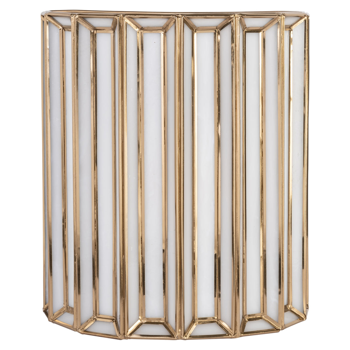 Luminara Antique Brass Wall Light