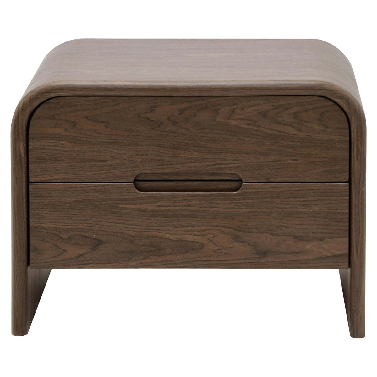 Bedale Brown 2 Drawer Bedside Table