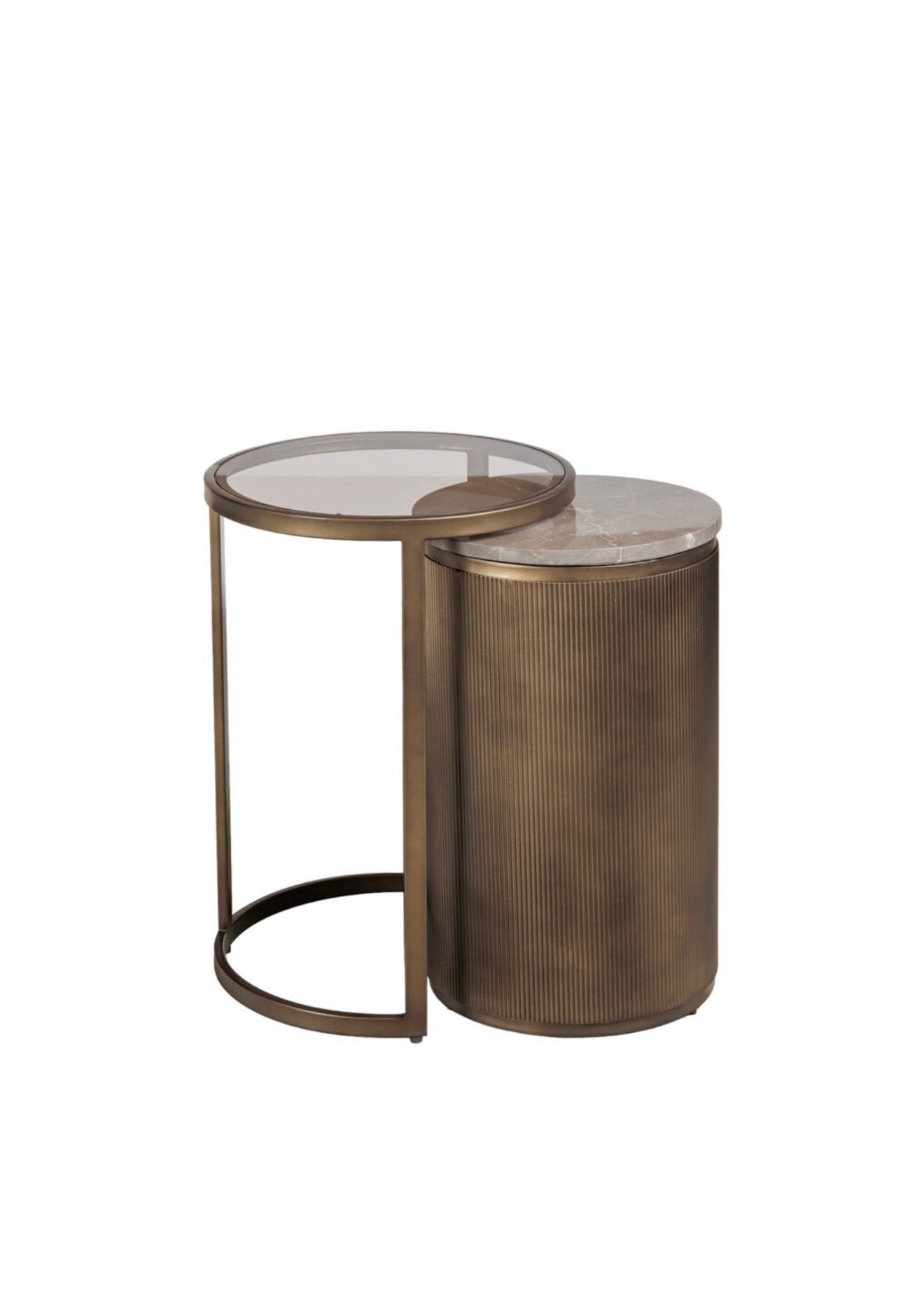 Monte Carlo Gold Side Table