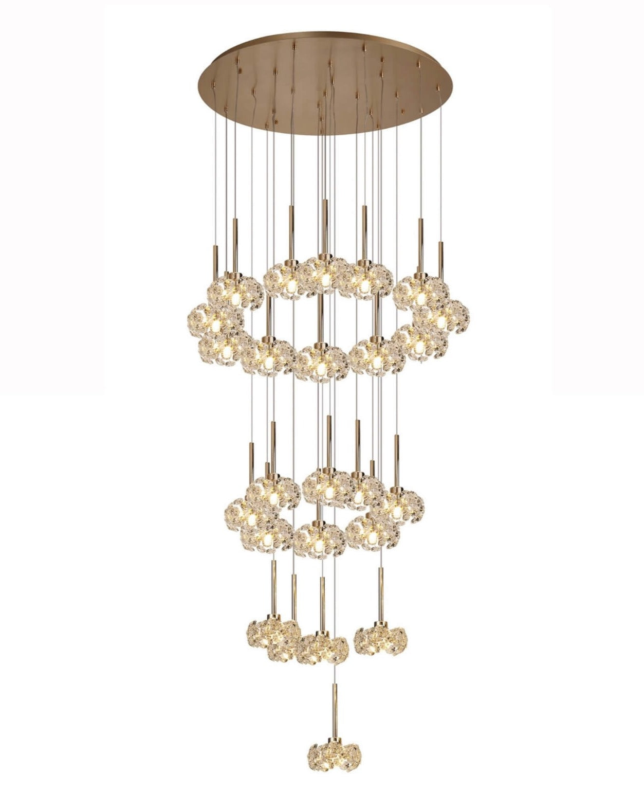 Belgrave Crystal Cluster Pendant