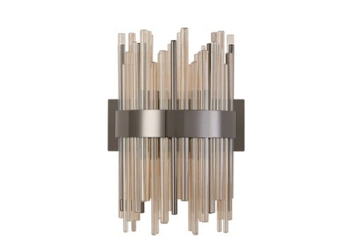 Talia Black Chrome Wall Light