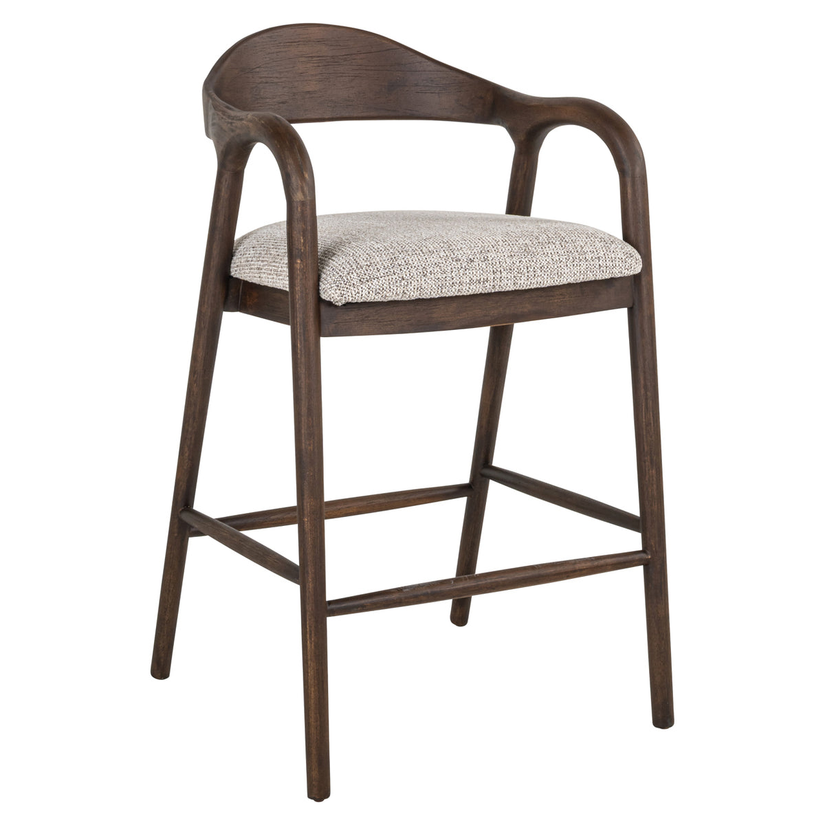 Mira Mocca Fancy Counter Stool