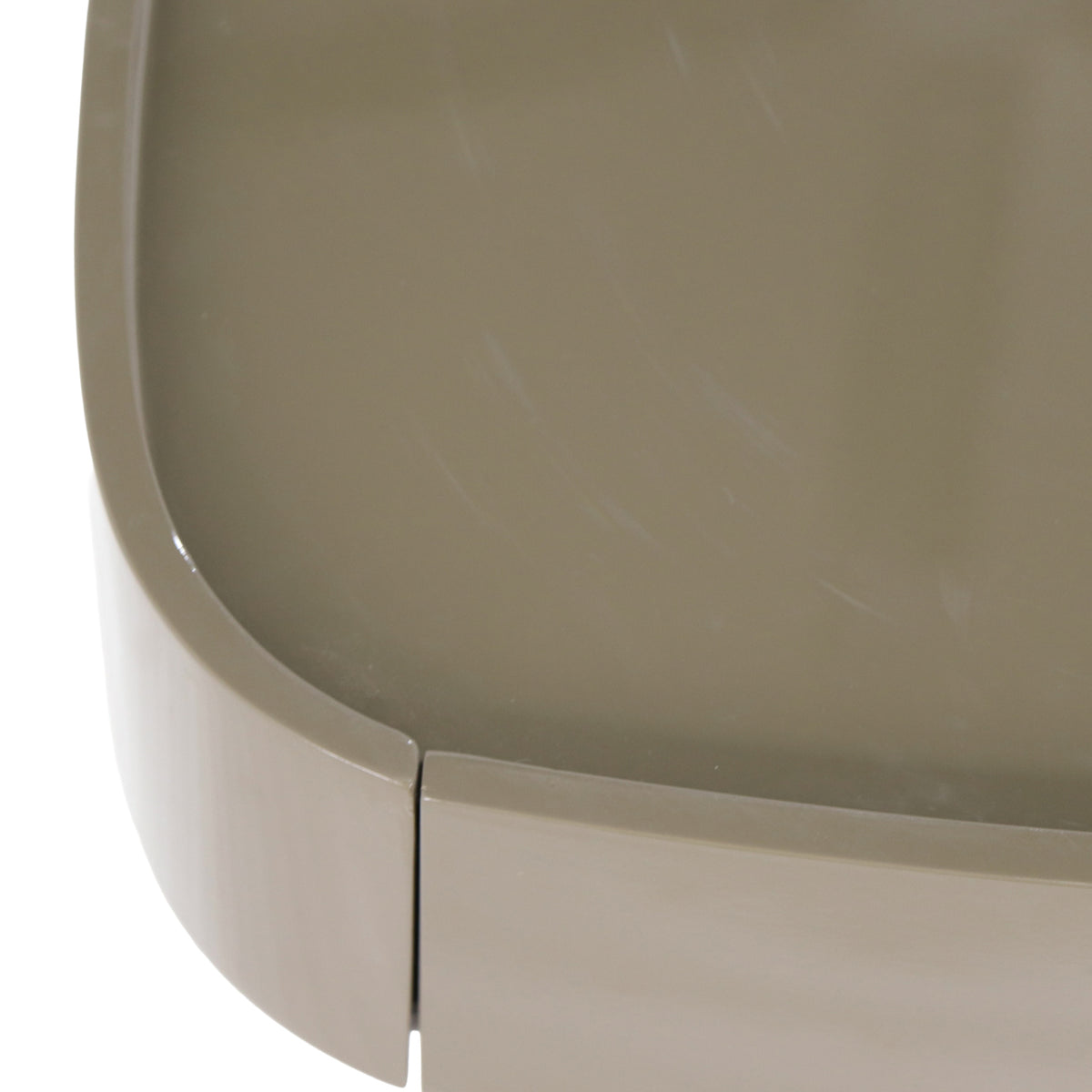 Saffron Clay Green Bedside Table